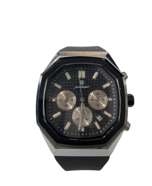 Men's Poedagar Chronograph Silicone