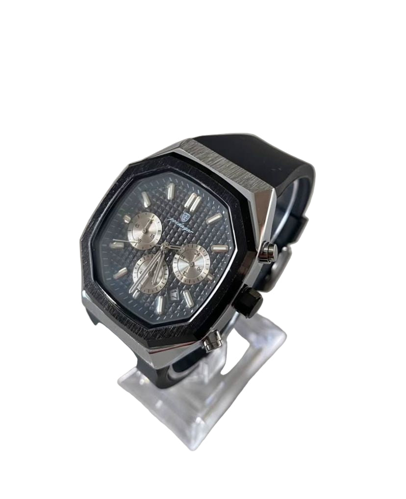 Men's Poedagar Chronograph Silicone