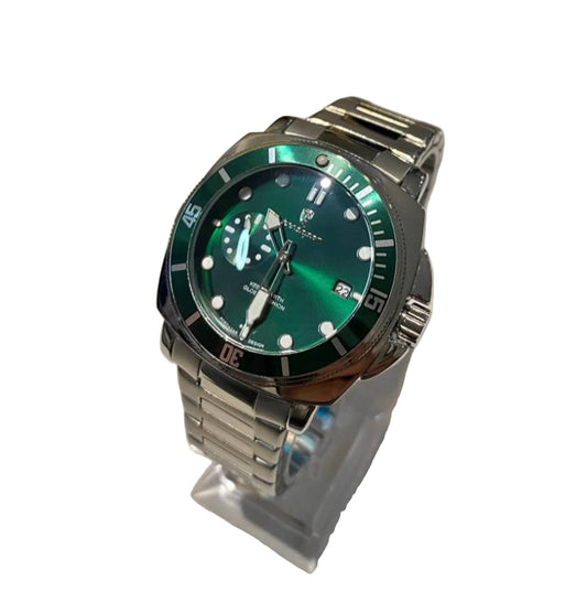 Poedagar Men's emerald, green watch