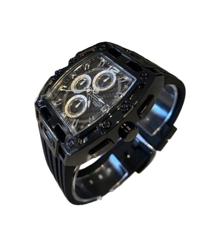 Naviforce chronograph sport & Luxury watch-Black and white edition